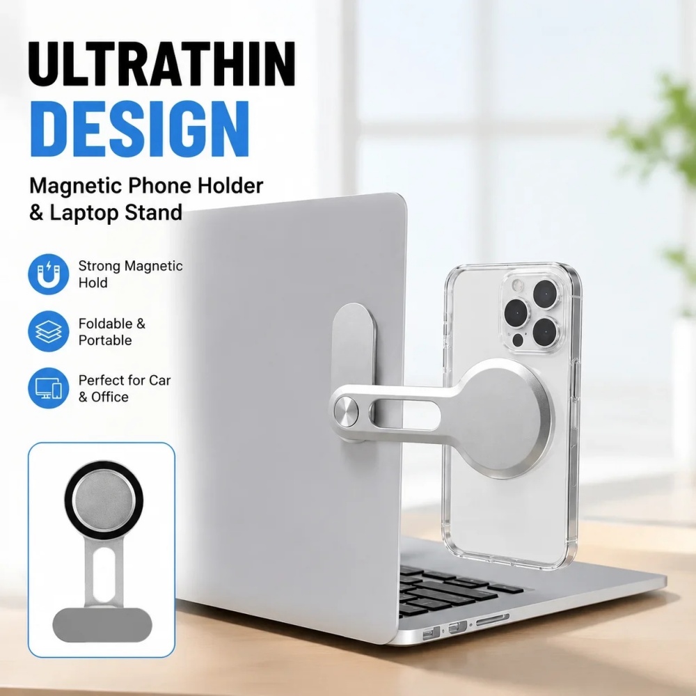 Document Holder Monitor - Магнитный держатель для телефона на ноутбук,