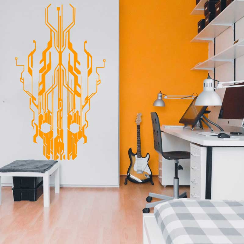 Виниловая наклейка на стену в  – обзор и цена Office Tech Decor