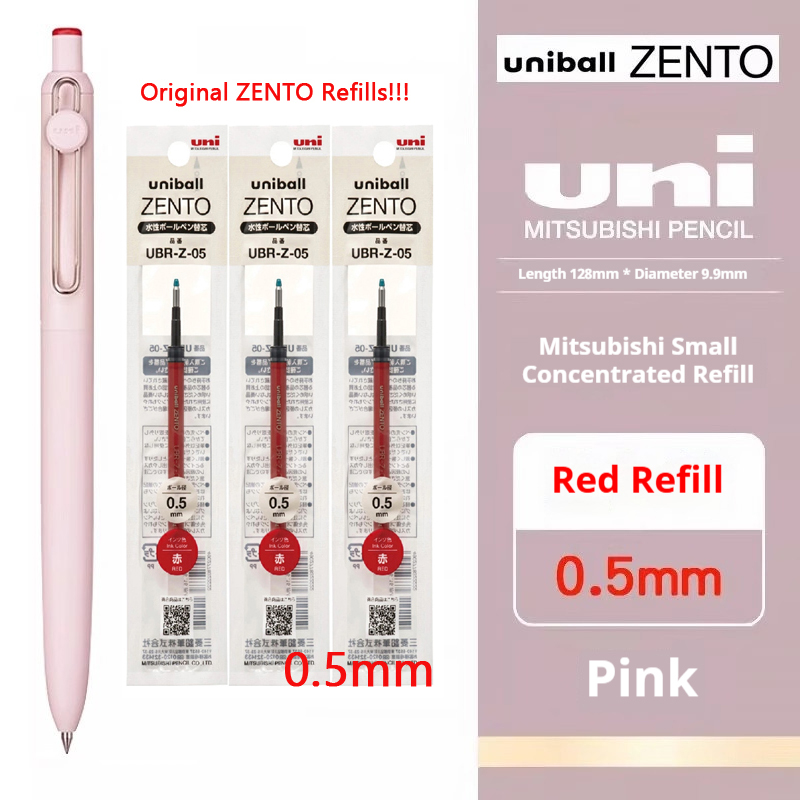 Гелевая ручка Uni-ball ZENTO L – обзор и цена The Office Tech