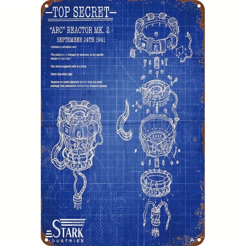 CIFBUY Ретро-индустриальная 2D – обзор и цена Tech Office Wall Decor