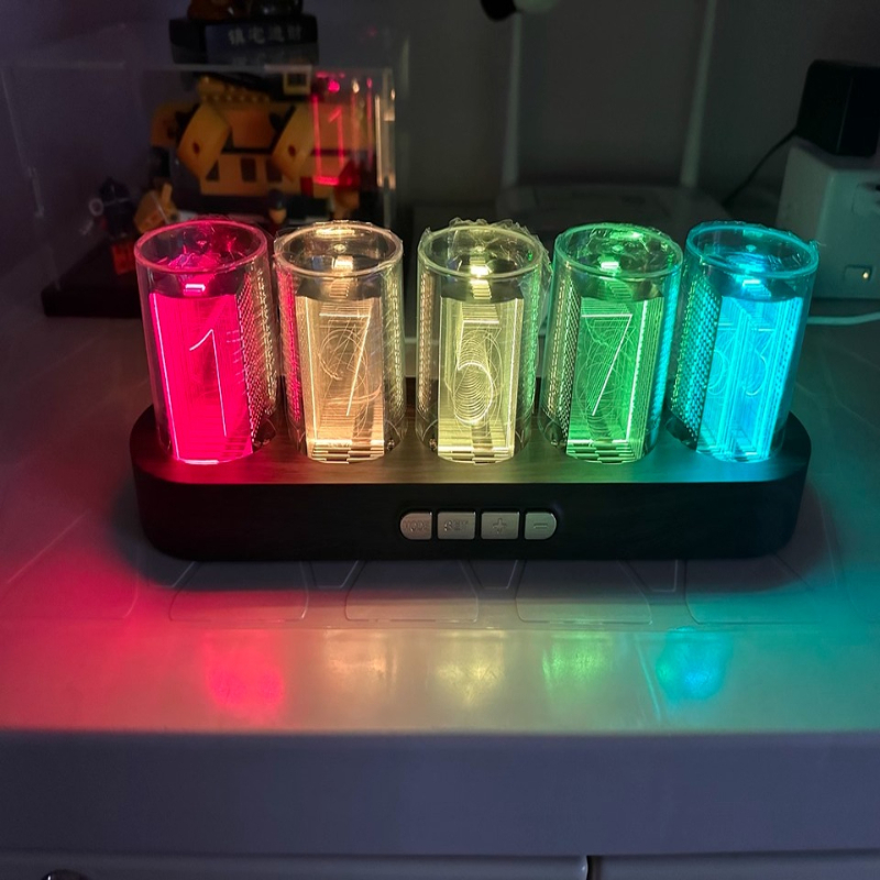 RGB LED-часы Nixie Tube для ге – обзор и цена Office Tech Decor