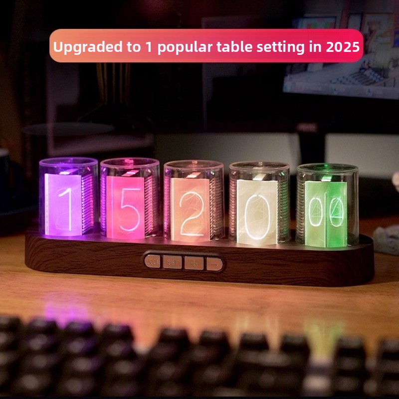 RGB LED-часы Nixie Tube для ге – обзор и цена Office Tech Decor